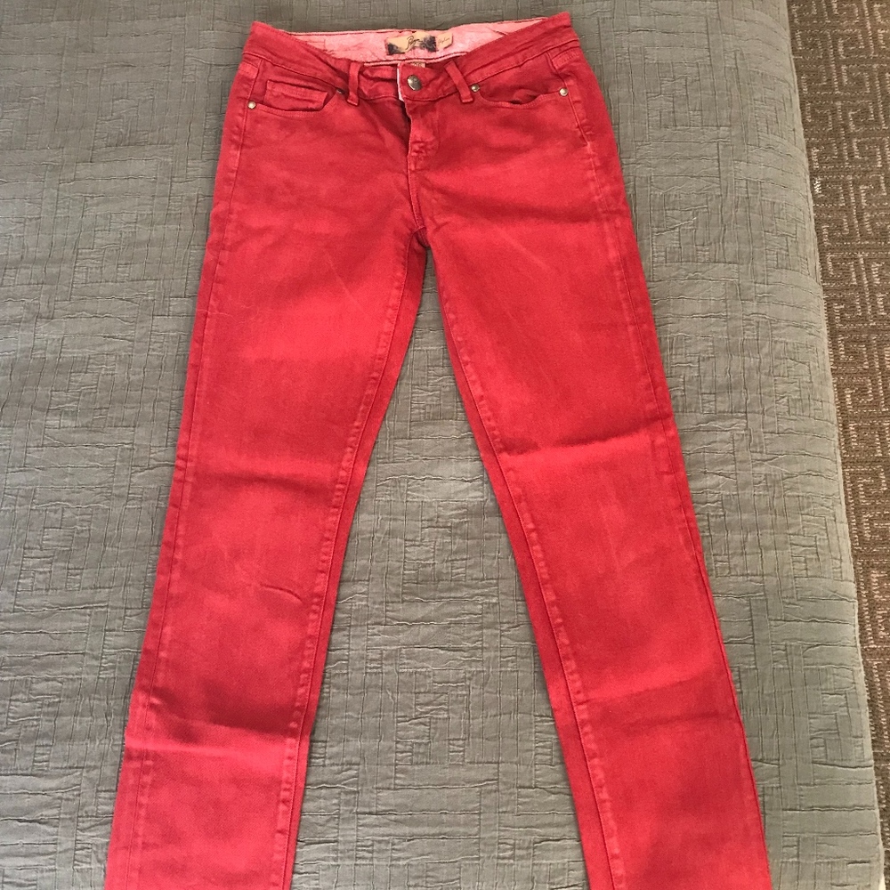 Red Paige jeans